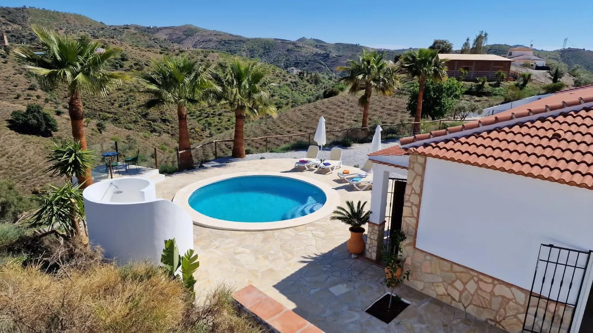 Lovely Home With Heated Pool & Countryside Views Near Sedella, Andalucia 0*, Sedella Spain