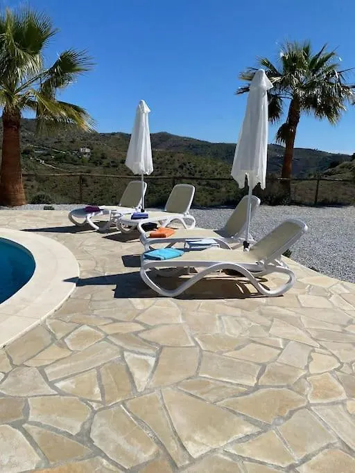 Lovely Home With Heated Pool & Countryside Views Near Sedella, Andalucia 0*, Sedella